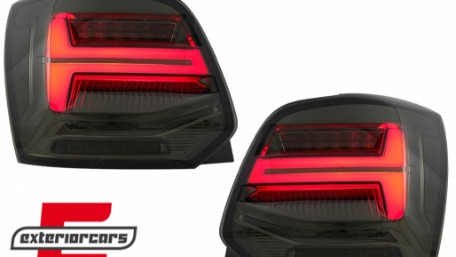 Full LED stražnja svjetla SEQ žmigavci (smoke) / VW Polo 6R 6C (2009-2017), LDVWV5