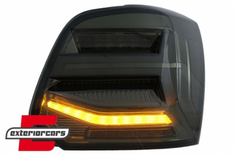 Full LED stražnja svjetla SEQ žmigavci (smoke) / VW Polo 6R 6C (2009-2017), LDVWV5