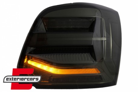 Full LED stražnja svjetla SEQ žmigavci (smoke) / VW Polo 6R 6C (2009-2017), LDVWV5