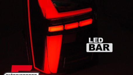 Full LED stražnja svjetla SEQ žmigavci (smoke) / VW T5 T5.1 (2003-2015), LDVWW9