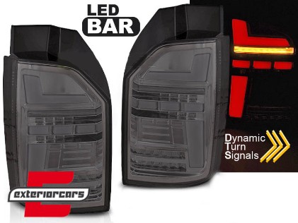 Full LED stražnja svjetla SEQ žmigavci (smoke) / VW Transporter T6 T6.1 (2015-2023), LDVWR8