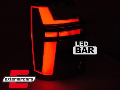 Full LED stražnja svjetla SEQ žmigavci (smoke) / VW Transporter T6 T6.1 (2015-2023), LDVWX1