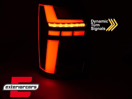 Full LED stražnja svjetla SEQ žmigavci (smoke) / VW Transporter T6 T6.1 (2015-2023), LDVWX1