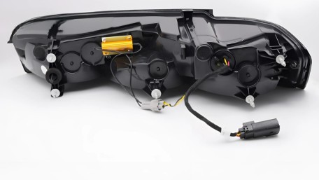 Full LED stražnja svjetla SEQ žmigavci (smoke/crna) / Chevrolet Camaro (05.2015-2018), LDCT08