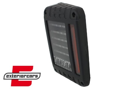 Full LED stražnja svjetla (smoke) / Jeep Wrangler JK (2007-2017), LDCH24