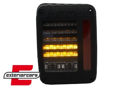 Full LED stražnja svjetla (smoke) / Jeep Wrangler JK (2007-2017), LDCH24