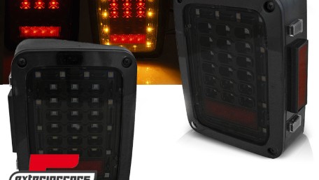 Full LED stražnja svjetla (smoke) / Jeep Wrangler JK (2007-2017), LDCH26