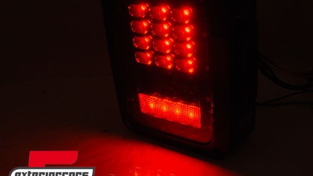 Full LED stražnja svjetla (smoke) / Jeep Wrangler JK (2007-2017), LDCH26