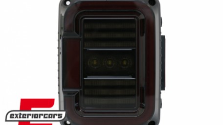 Full LED stražnja svjetla (smoke) / JEEP Wrangler JK (2007-2017), TLJEWJKLED