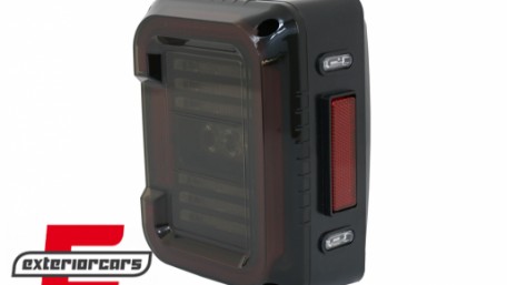 Full LED stražnja svjetla (smoke) / JEEP Wrangler JK (2007-2017), TLJEWJKLED