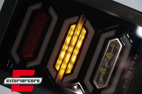 Full LED stražnja svjetla (smoke) / JEEP Wrangler JK (2007-2017), TLJEWRJKL