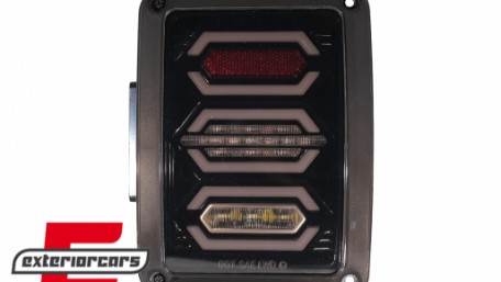 Full LED stražnja svjetla (smoke) / JEEP Wrangler JK (2007-2017), TLJEWRJKL