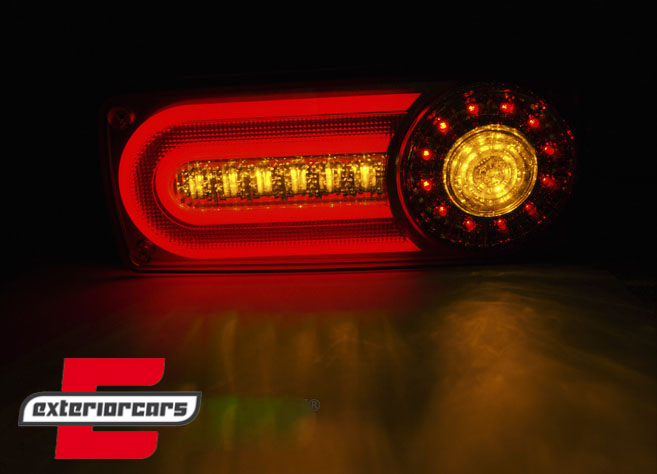 Full LED stražnja svjetla (smoke) / Mercedes G-klasa W463 (1990-2012), LDMEA7