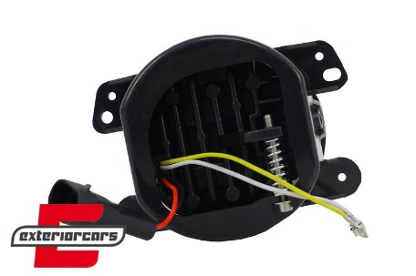 Full LED svjetla za maglu (maglenke) Angel Eyes (4 inch) / JEEP Wrangler JK TJ LJ (2007-2017), FLJEWR4D