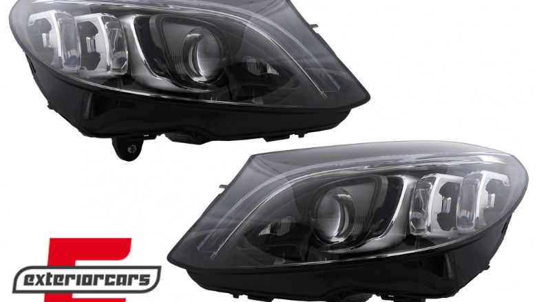 Full Multibeam LED prednja svjetla / Mercedes C-klasa W205 S205 (2014-2018), HLMBW205FX