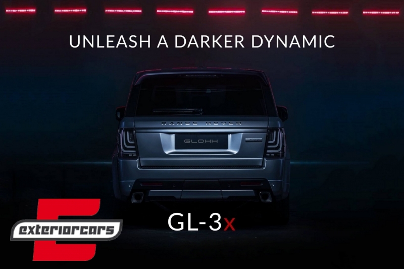 Glohh Full LED LightBar stražnja svjetla GL-3x Dynamic (smoke) / Range Rover Sport L320 (2005-2013), TLRRSL320FGS