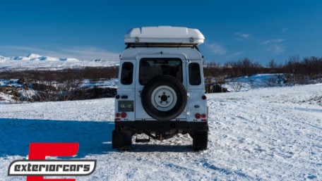 Glohh GL-2 full LED stražnja svjetla SEQ žmigavci (crvena) / Land Rover Defender L316 (1990-2016), TLLRDFL316G