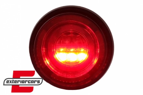 Glohh GL-2 full LED stražnja svjetla SEQ žmigavci (crvena) / Land Rover Defender L316 (1990-2016), TLLRDFL316G