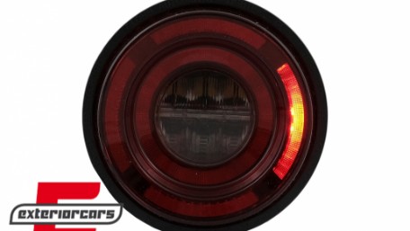 Glohh GL-2 full LED stražnja svjetla SEQ žmigavci (crvena) / Land Rover Defender L316 (1990-2016), TLLRDFL316G