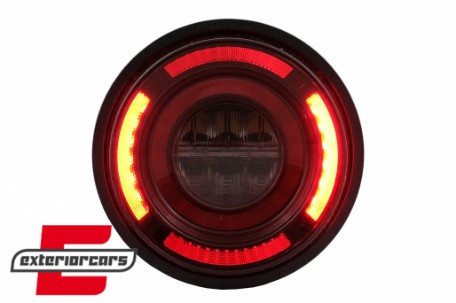 Glohh GL-2 full LED stražnja svjetla SEQ žmigavci (crvena) / Land Rover Defender L316 (1990-2016), TLLRDFL316G