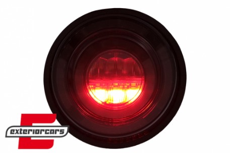 Glohh GL-2X full LED stražnja svjetla SEQ žmigavci (smoke) / Land Rover Defender L316 (1990-2016), TLLRDFL316GS
