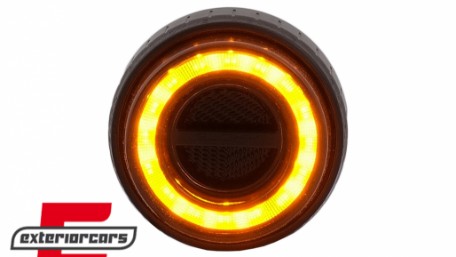 Glohh GL-2X full LED stražnja svjetla SEQ žmigavci (smoke) / Land Rover Defender L316 (1990-2016), TLLRDFL316GS