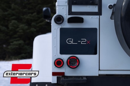 Glohh GL-2X full LED stražnja svjetla SEQ žmigavci (smoke) / Land Rover Defender L316 (1990-2016), TLLRDFL316GS