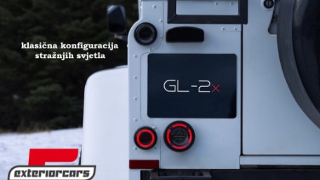 Glohh GL-2X full LED stražnja svjetla SE
Q žmigavci (smoke) / Land Rover Defender L316 (1990-2016), TLLRDFL316GS
