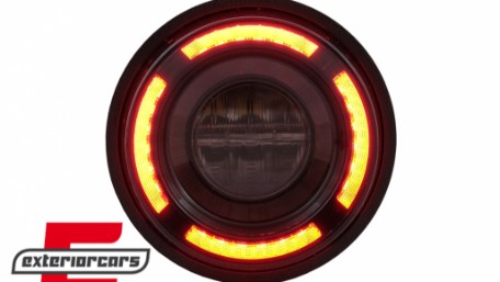 Glohh GL-2X full LED stražnja svjetla SEQ žmigavci (smoke) / Land Rover Defender L316 (1990-2016), TLLRDFL316GS