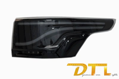 Glohh LED LightBar stražnja svjetla GL-5X (visoki sjaj smoke) / Range Rover Sport L494 (2013-2022), TLRRSL494GB