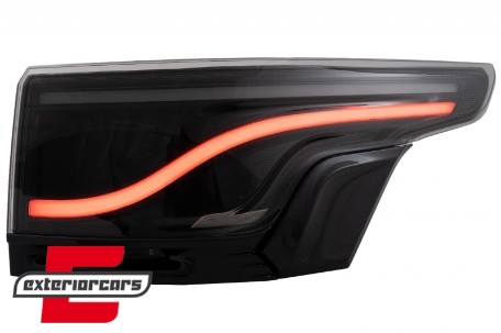 Glohh LED LightBar stražnja svjetla GL-5X (visoki sjaj smoke) / Range Rover Sport L494 (2013-2022), TLRRSL494GB