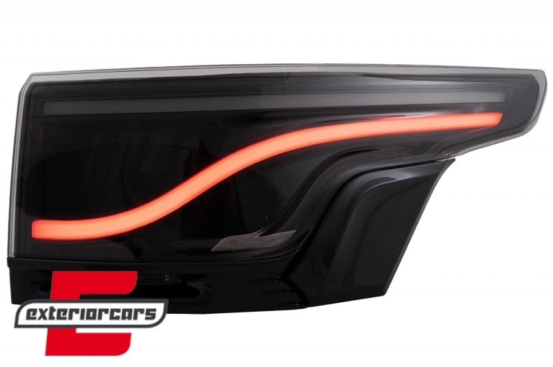 Glohh LED LightBar stražnja svjetla GL-5X (visoki sjaj smoke) / Range Rover Sport L494 (2013-2022), TLRRSL494GB