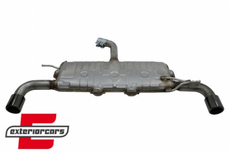 Ispušni sustav GTI dizajn (piano crna) / VW Golf 5 (2003-2007) Golf 6 (2008-2013), ESVWG5GTIPB