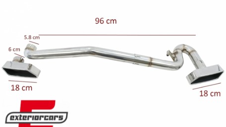 Ispušni sustav M550i M look / BMW serije 5 F10 (2011-2017), ESBMF10M5