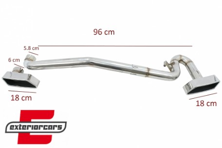 Ispušni sustav M550i M look / BMW serije 5 F10 (2011-2017), ESBMF10M5