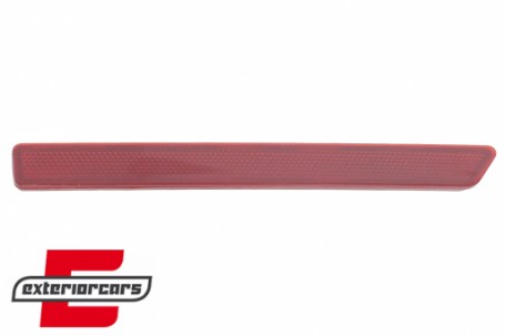 Katadiopter crveni za zadnji branik EVO dizajn (lijeva strana) / BMW serije 3 F30 (2011-2019), RBRBMF30EVOL
