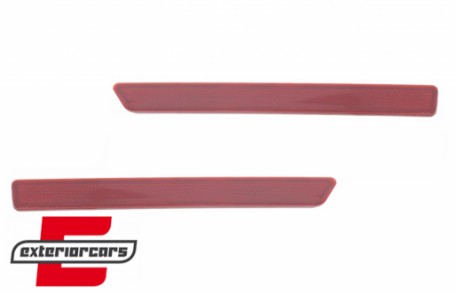 Katadiopteri crveni zadnji branik EVO dizajn / BMW serije 3 F30 (2011-2019), CORBRBMF30EVORL