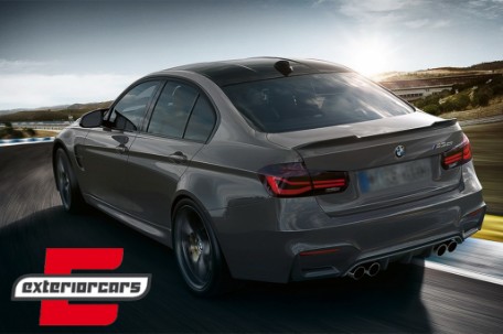 Katadiopteri crveni zadnji branik EVO dizajn / BMW serije 3 F30 (2011-2019), CORBRBMF30EVORL