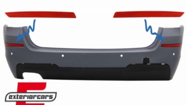 Katadiopteri zadnjeg branika M paket dizajn / BMW serije 5 F11 (2010-2017), RBRBMF11MT