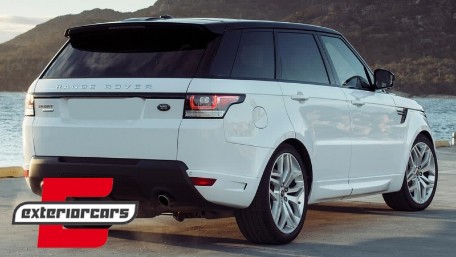 Klizna ploča zadnjeg branika (piano crna) / Land Rover Range Rover Sport L494 (2013-2017), LBR14026