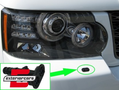 Komplet mlaznica za pranje prednjih svjetala / Range Rover Vogue (L322) (2010-2012), HLWJRRL322