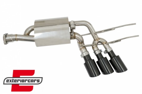 Kompletan ispušni sustav AMG dizajn s Valvetronicom (crna) / Mercedes G-klasa W463 (2009-2018) G500 G55 G63 G65, ESMBW463S1B