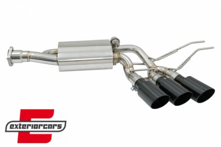 Kompletan ispušni sustav AMG dizajn s Valvetronicom (crna) / Mercedes G-klasa W463 (2009-2018) G500 G55 G63 G65, ESMBW463S1B