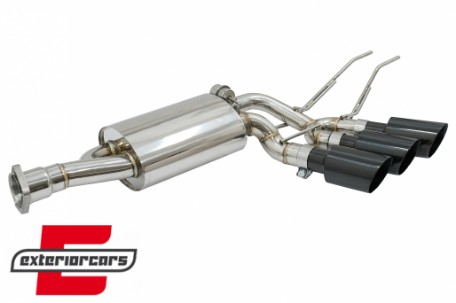 Kompletan ispušni sustav AMG dizajn s Valvetronicom (crna) / Mercedes G-klasa W463 (2009-2018) G500 G55 G63 G65, ESMBW463S1B