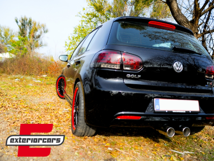 Kompletan ispušni sustav R32 R20 dizajn (chrome) / VW Golf 5 R32 (2003-2007) Golf 6 R20 (2008-2013), ESVWG5R32