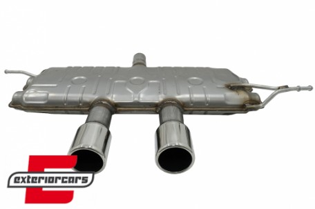 Kompletan ispušni sustav R32 R20 dizajn (chrome) / VW Golf 5 R32 (2003-2007) Golf 6 R20 (2008-2013), ESVWG5R32