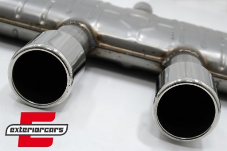 Kompletan ispušni sustav R32 R20 dizajn (chrome) / VW Golf 5 R32 (2003-2007) Golf 6 R20 (2008-2013), ESVWG5R32