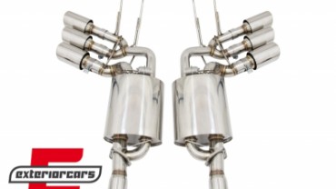 Kompletan ispušni sustav s Valvetronicom (chrome) / Mercedes G-klasa W463 (2009-2018) G500 G55 G63 G65, ESMBW463S1