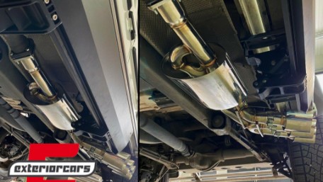 Kompletan ispušni sustav s Valvetronicom (chrome) / Mercedes G-klasa W463 (2009-2018) G500 G55 G63 G65, ESMBW463S1
