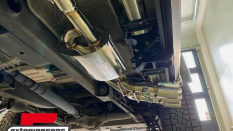 Kompletan ispušni sustav s Valvetronicom (chrome) / Mercedes G-klasa W463 (2009-2018) G500 G55 G63 G65, ESMBW463S1